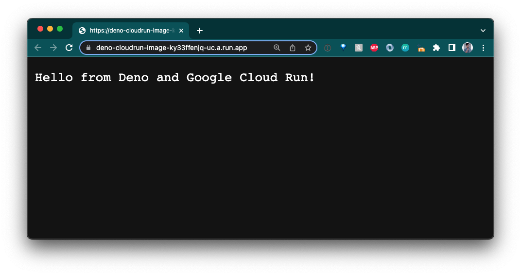 Hello from Google Cloud Run