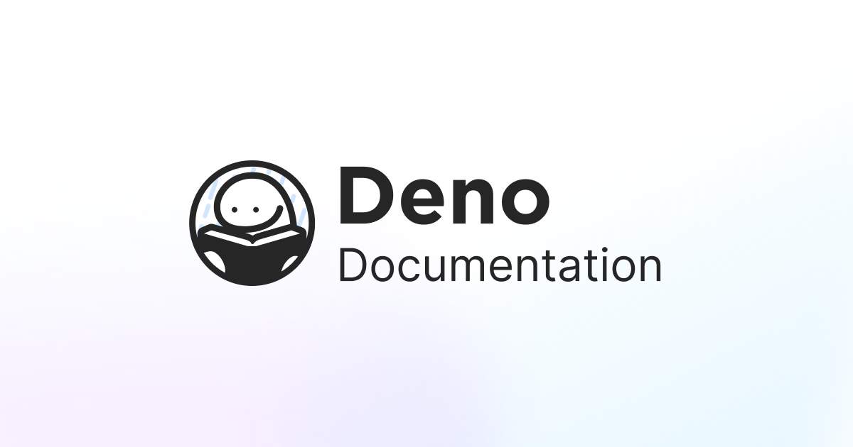Deno Runtime Quick Start | Deno Docs